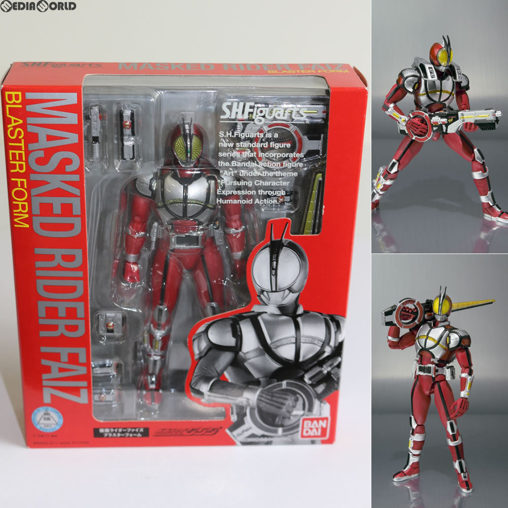 FIG]S.H.Figuarts(フィギュアーツ) 仮面ライダーファイズ ブラスターフォーム 仮面ライダー555(ファイズ) 完成品 可動フィギュア  バンダイ