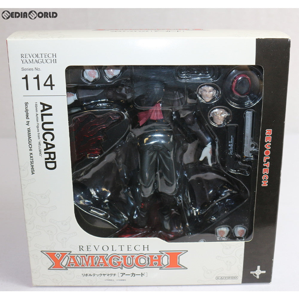 【中古即納】[FIG](再販)リボルテックヤマグチ No.114 アーカード HELLSING(ヘルシング) 完成品 可動フィギュア 海洋堂  海洋堂(20140813)