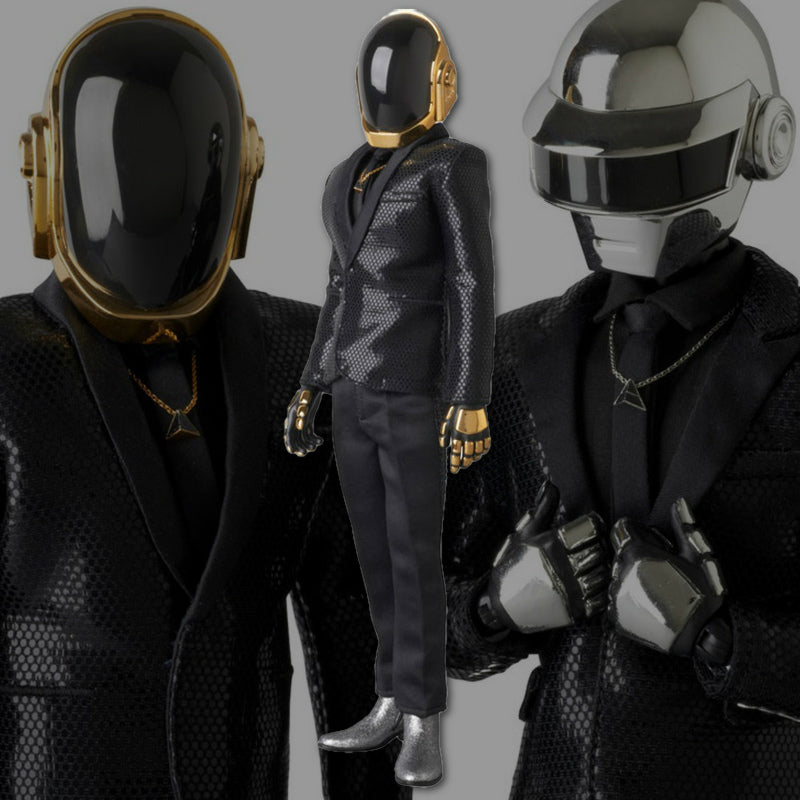 【新品即納】[FIG]リアルアクションヒーローズ RAH DAFT PUNK(ダフトパンク)ランダムアクセスメモリーズVer. GUY-MANUEL  de HOMEM-CHRISTO メディコム・トイ(20150325)