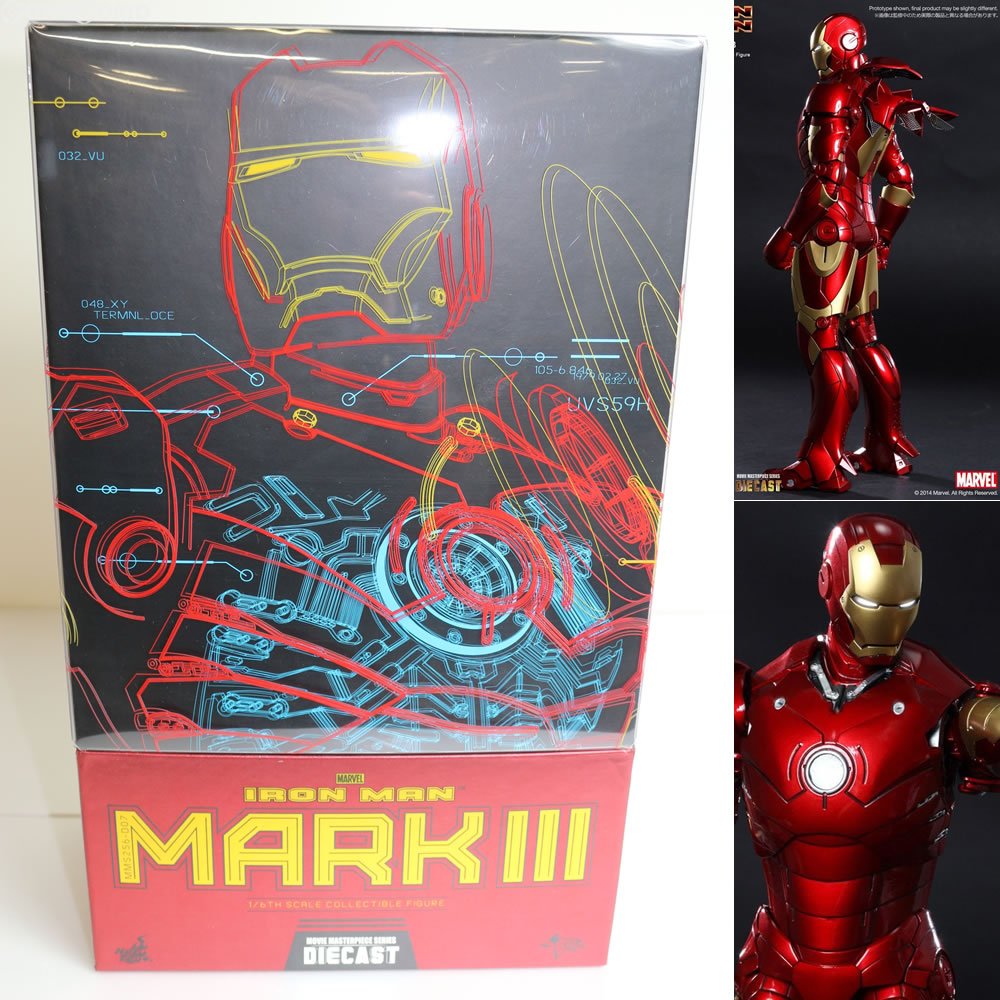 中古即納】[FIG]ムービー・マスターピース DIECAST アイアンマン