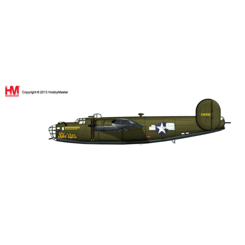ミニカー　1/144 B-24Dリベレーター ”シー・アジア” [HA9106] PTM]HA9106 1/144 B-24Dリベレーター シー・アジア 完成品
