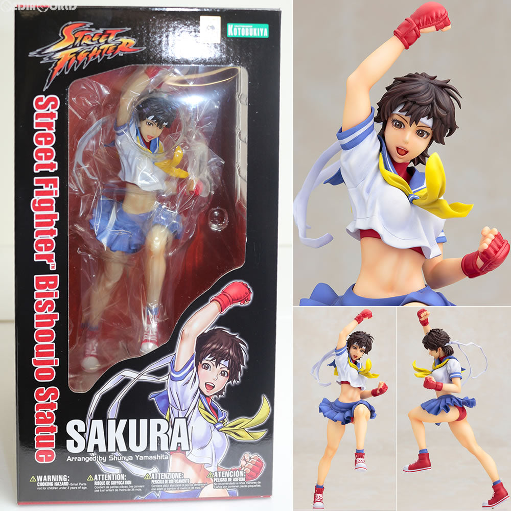 FIG]STREET FIGHTER美少女 さくら ストリートファイター 完成品