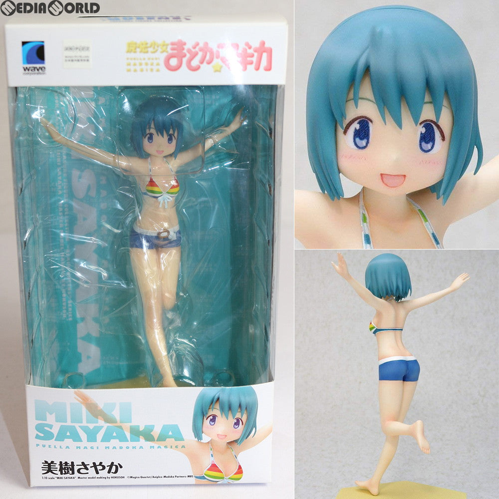 【中古即納】[FIG]BEACHQUEENS(ビーチクイーンズ) 美樹さやか 魔法少女まどか☆マギカ 1/10 完成品 フィギュア  ウェーブ(WAVE)(20111130)