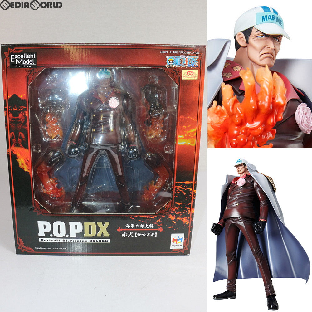 【中古即納】[FIG]Portrait.Of.Pirates P.O.P NEO-DX 海軍本部大将 赤犬(サカズキ) ONE  PIECE(ワンピース) 完成品 フィギュア メガハウス(20111130)