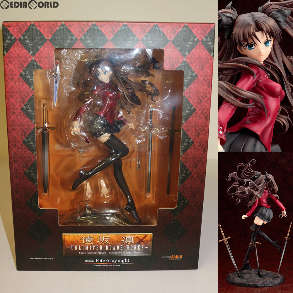 【中古即納】[FIG]遠坂凛(とおさかりん) -UNLIMITED BLADE WORKS- Fate/stay night [UBW] 1/7  完成品 フィギュア グッドスマイルカンパニー(20110607)