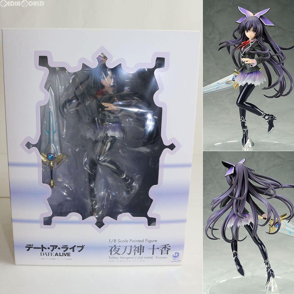 【中古即納】[FIG]夜刀神十香(やとがみとおか) デート・ア・ライブ 1/8 完成品 フィギュア Phat!(ファットカンパニー)(20140413)