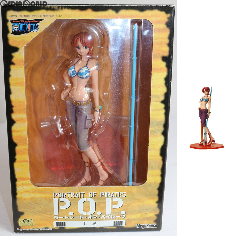 FIG]エクセレントモデル Portrait.Of.Pirates P.O.P ワンピースシリーズ1 ナミ ONE PIECE 1/8 完成品  フィギュア メガハウス