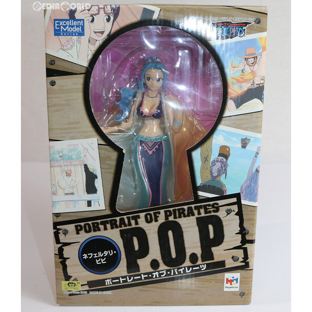 【中古即納】[FIG]Portrait.Of.Pirates P.O.P ワンピースシリーズ3 ネフェルタリ・ビビ ONE PIECE 1/8 完成品  フィギュア メガハウス(20050331)