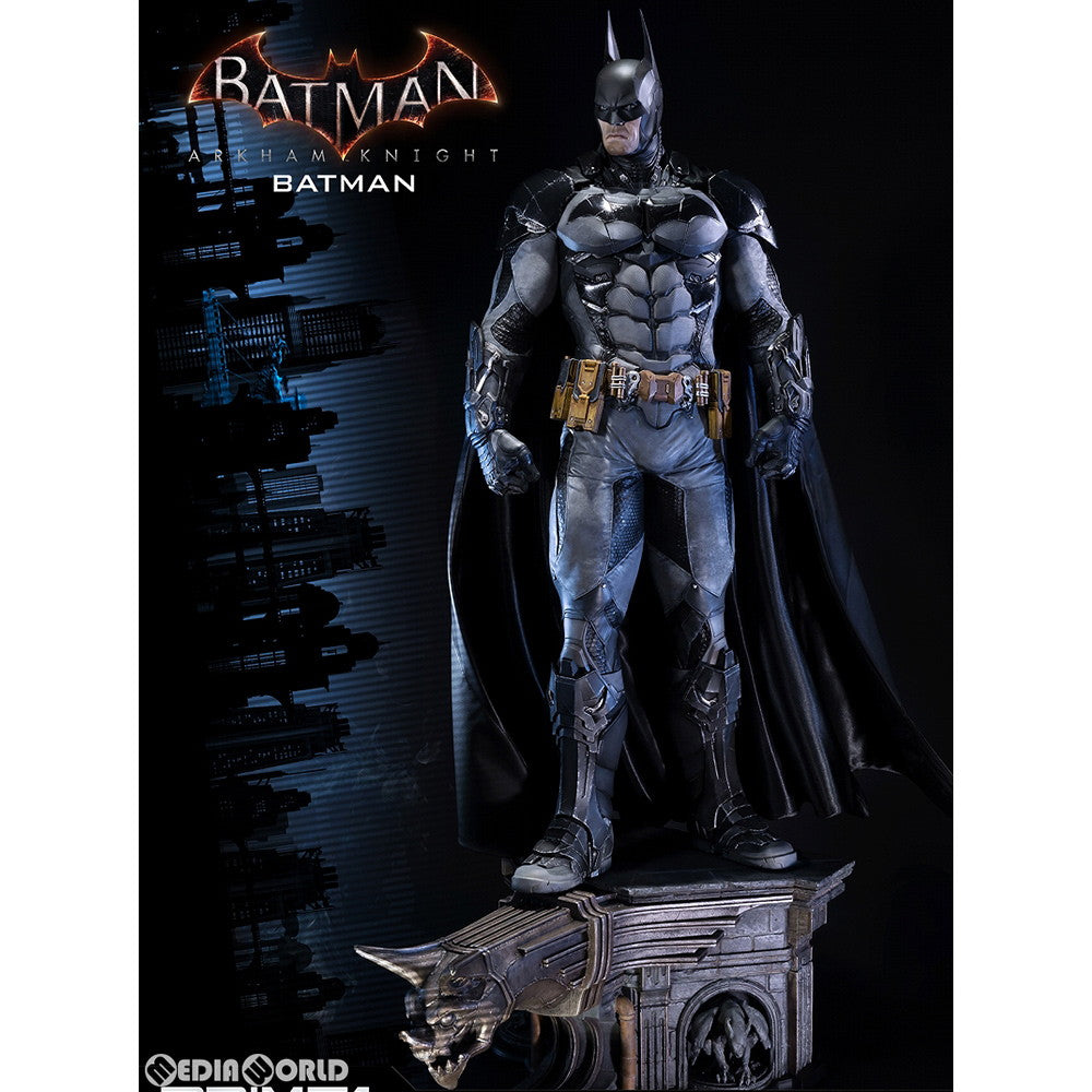 【新品即納】[FIG]ミュージアムマスターライン バットマン EX版 バットマン アーカム・ナイト 1/3 ポリストーン スタチュー  フィギュア(MMDC-01EX) プライム1スタジオ(20160417)