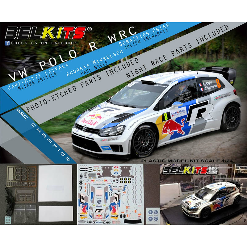 PTM]No.5 フォルクスワーゲン ポロ R WRC プラモデル ベルキット