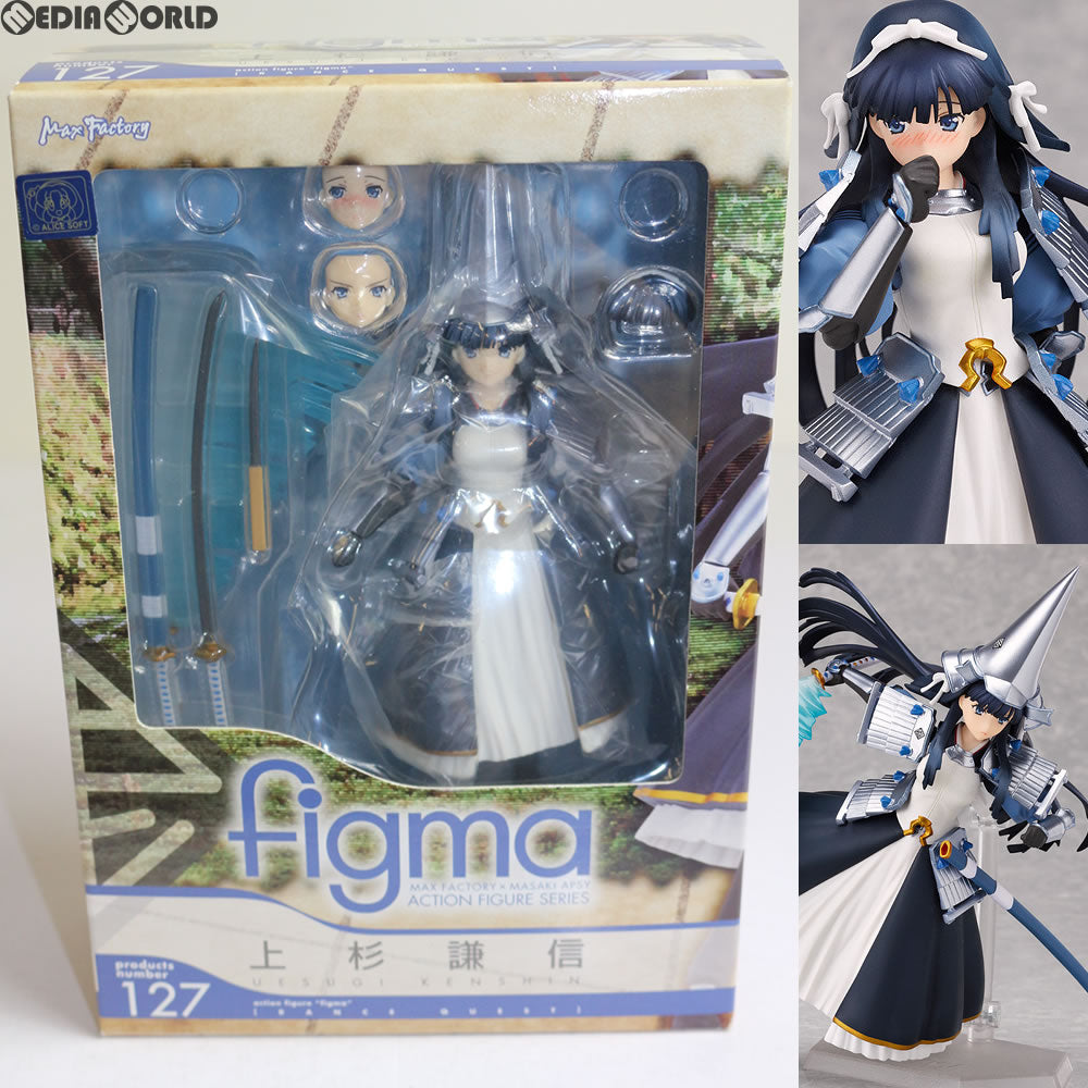 【中古即納】[FIG]figma(フィグマ) 127 上杉謙信(うえすぎけんしん) ランス・クエスト 完成品 可動フィギュア  マックスファクトリー(20120331)