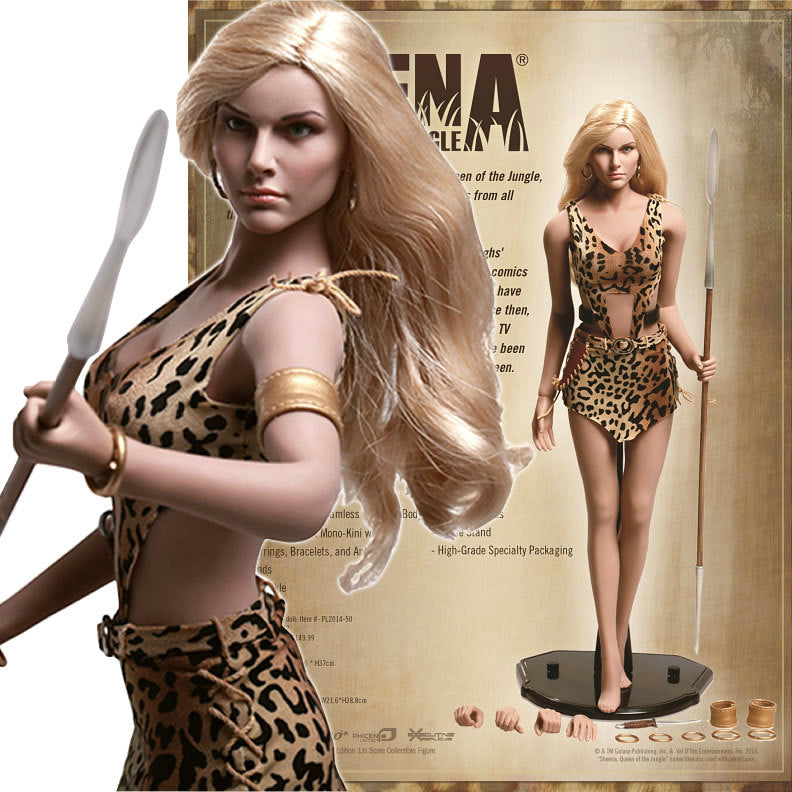 PHICENLIMITED ファイセンリミテッド シームレス・フィギュア素体 女性&amp;amp;ジャングル衣装 Small Breasted Type PLLB12-02 フィギュア ドール TB League TBリーグ （Phicen Limited・ファイセン リミテッド