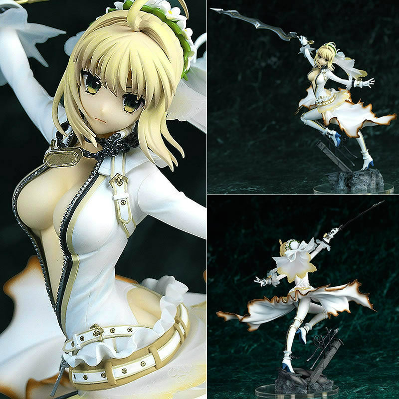 FIG]セイバー・ブライド 1/7完成品 Fate/EXTRA CCC フィギュア 双翼社