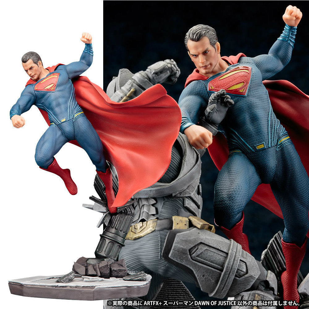 【新品即納】[FIG]ARTFX+ スーパーマン DAWN OF JUSTICE バットマン vs スーパーマン ジャスティスの誕生 1/10完成品  フィギュア コトブキヤ(20160421)