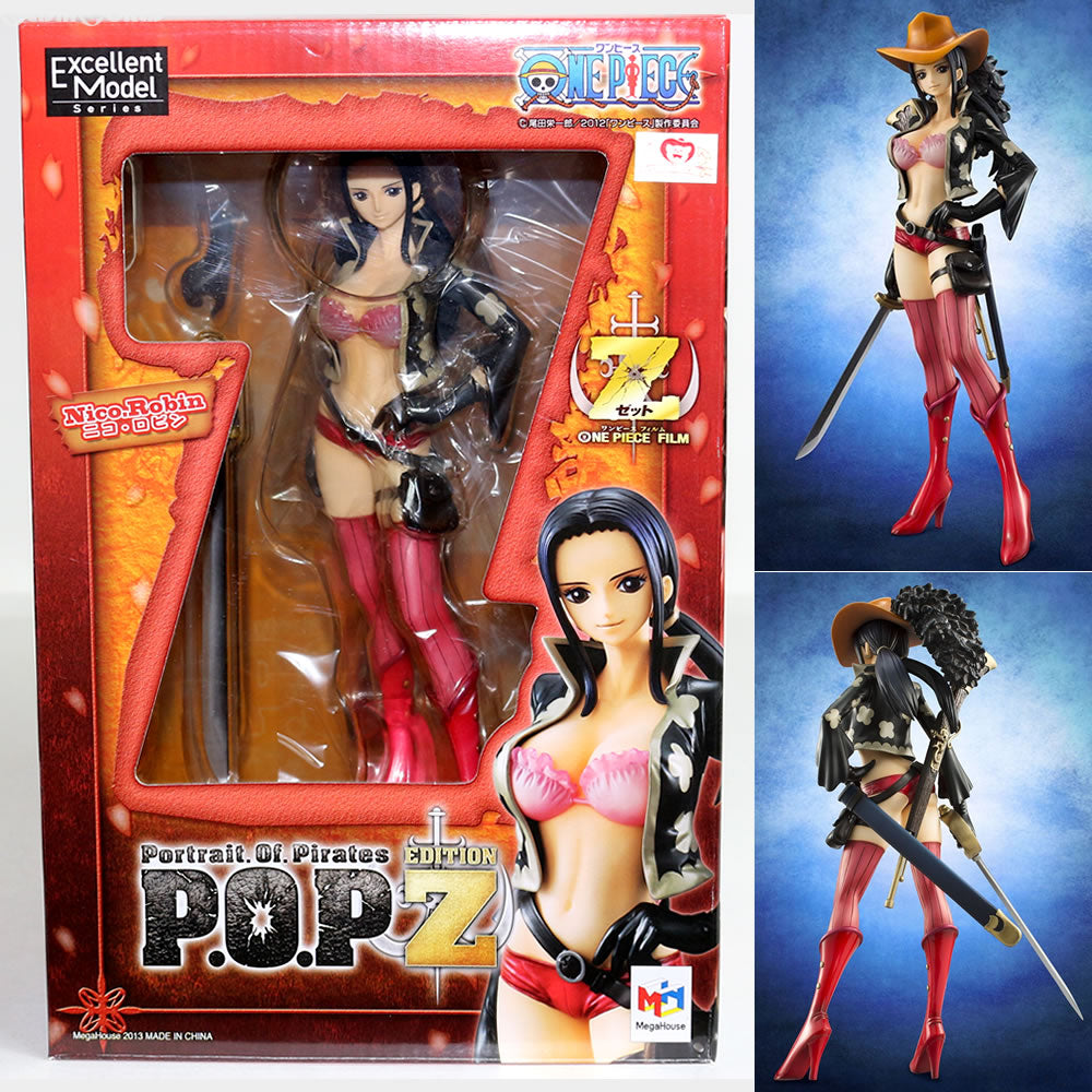 FIG]Portrait.Of.Pirates P.O.P EDITION-Z ニコ・ロビン ONE PIECE FILM Z(ワンピースフィルムZ)  1/8 完成品 フィギュア メガハウス