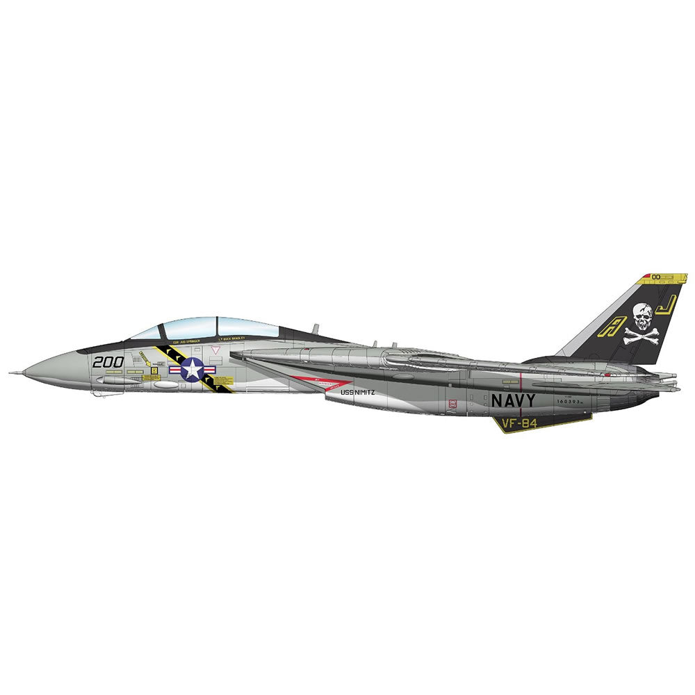 PTM]HA5203 1/72 F-14A トムキャット 第84戦闘飛行隊 ジョリー・ロジャース 完成品 ホビーマスター