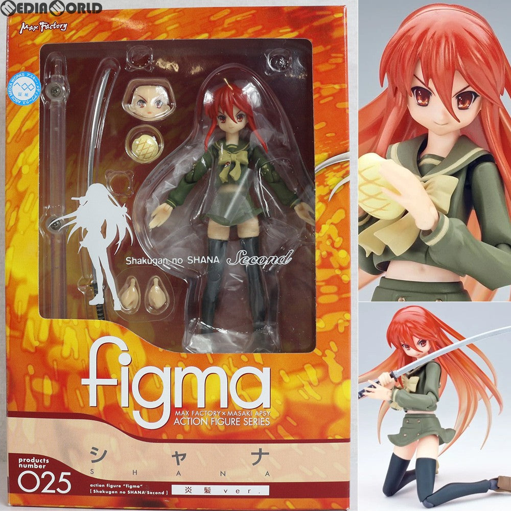 FIG]figma(フィグマ) 025 シャナ 炎髪ver. 灼眼のシャナII 完成品 可動フィギュア マックスファクトリー