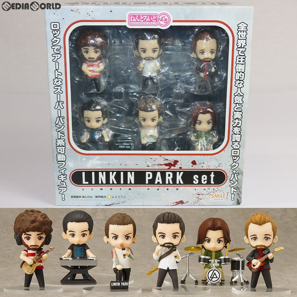 【中古即納】[FIG]ねんどろいどぷち LINKIN PARK set(リンキン パーク セット) 完成品 可動フィギュア  グッドスマイルカンパニー(20120930)