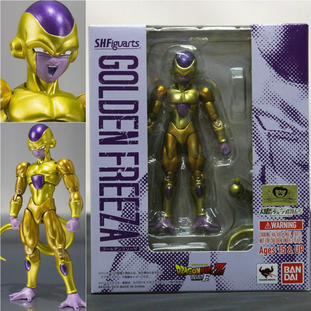 FIG]魂ウェブ商店限定 S.H.Figuarts(フィギュアーツ) ゴールデンフリーザ ドラゴンボールZ 復活の「F」 完成品 可動フィギュア  バンダイ