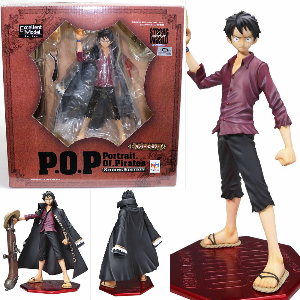 FIG]Portrait.Of.Pirates P.O.P STRONG EDITION モンキー・D・ルフィ ONE PIECE FILM STRONG  WORLD(ワンピース フィルム ストロングワールド) 1/8 完成品 フィギュア メガハウス