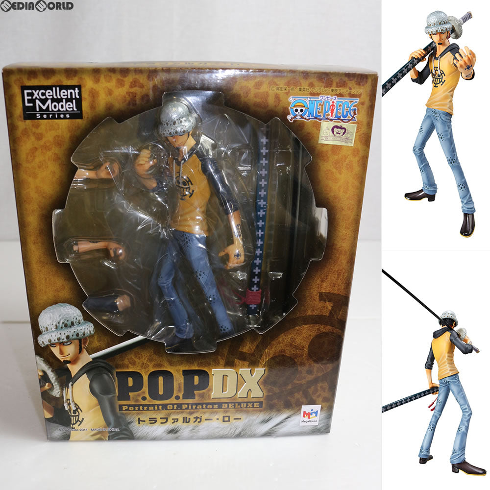 中古即納】[FIG]Portrait.Of.Pirates P.O.P NEO-DX トラファルガー・ロー ONE PIECE(ワンピース) 1/8  完成品 フィギュア メガハウス