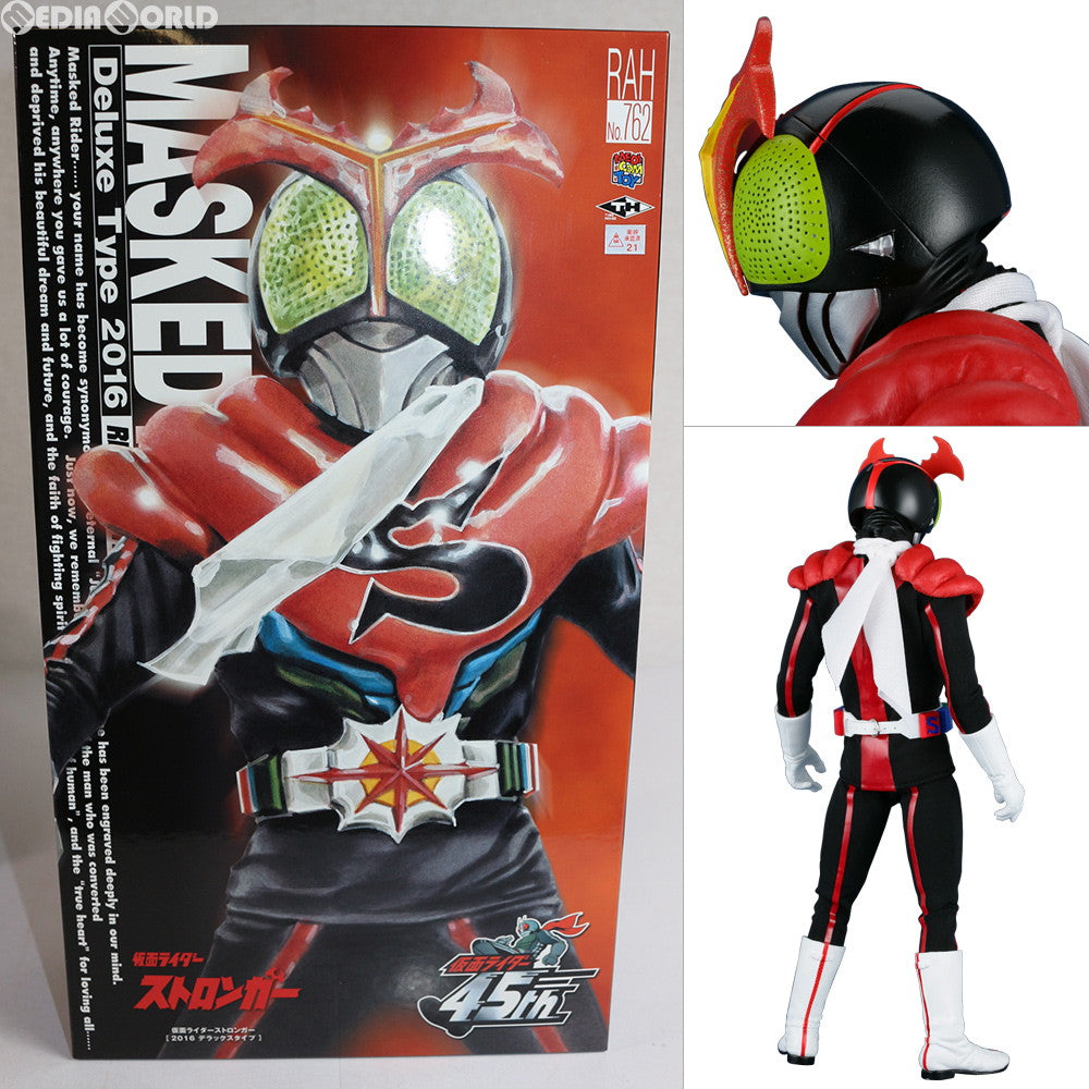 FIG](再販)リアルアクションヒーローズ No.762 RAH DX 仮面ライダーストロンガー 完成品 フィギュア メディコム・トイ