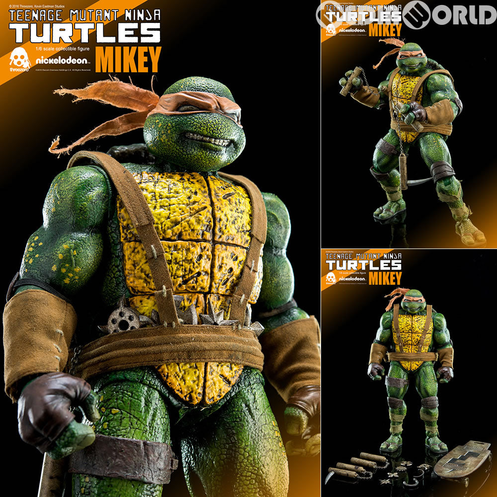 FIG]Kevin Eastman TMNT - Mikey(ケビン・イーストマンTMNT - マイキー) ティーンエイジ・ミュータント・ニンジャ・ タートルズ 1/6フィギュア threezero(スリーゼロ)