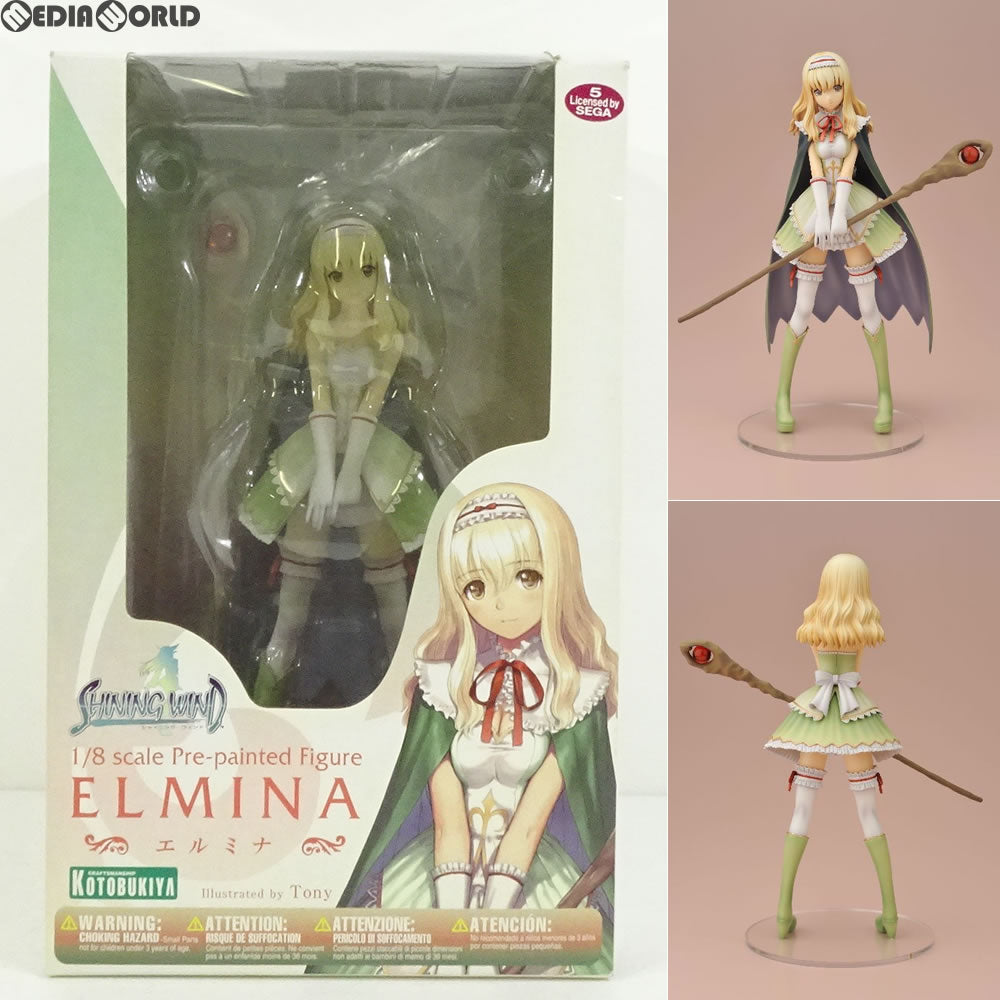 【中古即納】[FIG]エルミナ(ELMINA) シャイニング・ウィンド(Shining Wind) 1/8 完成品 フィギュア(PP269)  コトブキヤ(20090531)