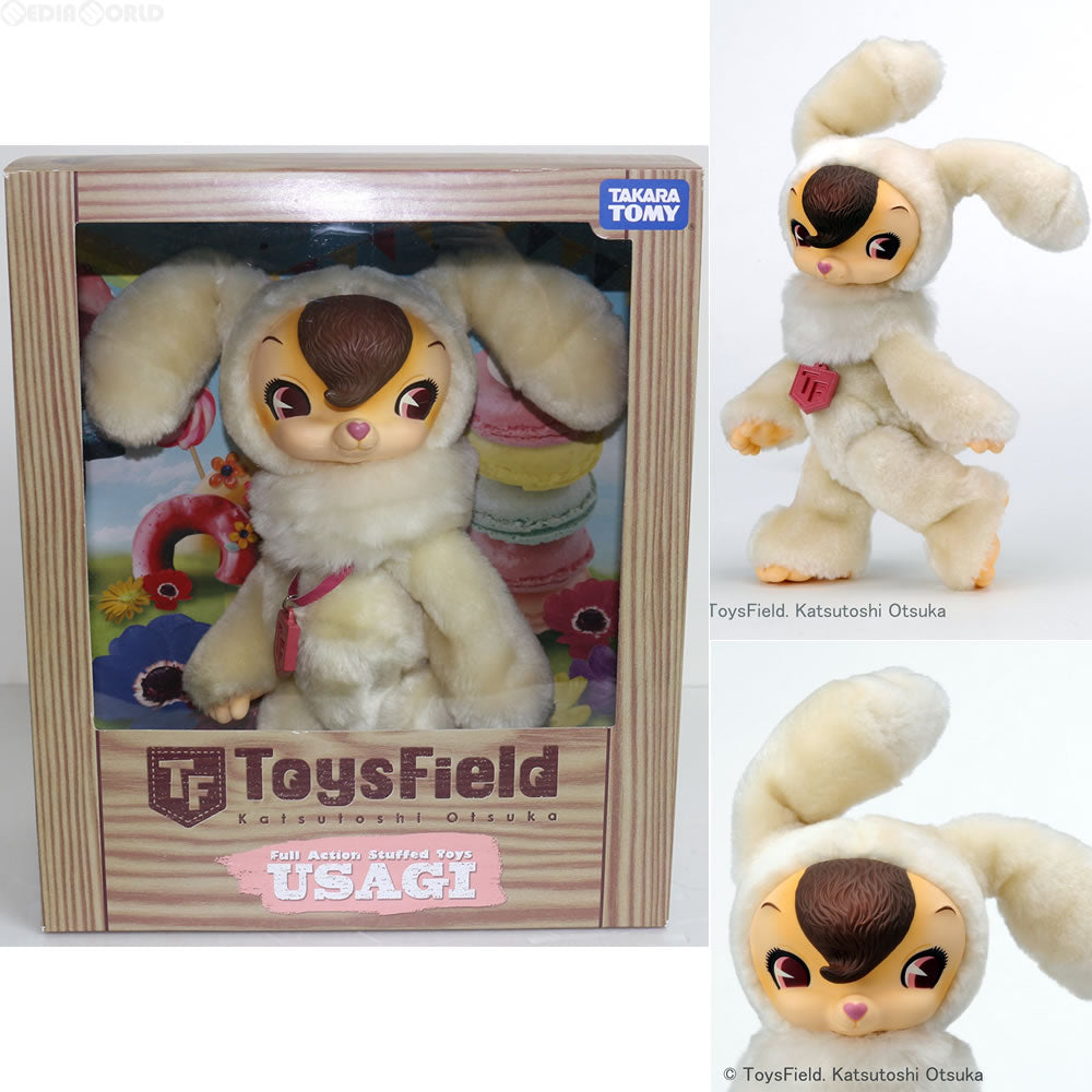 【中古即納】[FIG]ToysField(トイズフィールド) USAGI(うさぎ) メレンゲホワイト 完成品 フルアクション・ぬいぐるみ  タカラトミー(20120131)