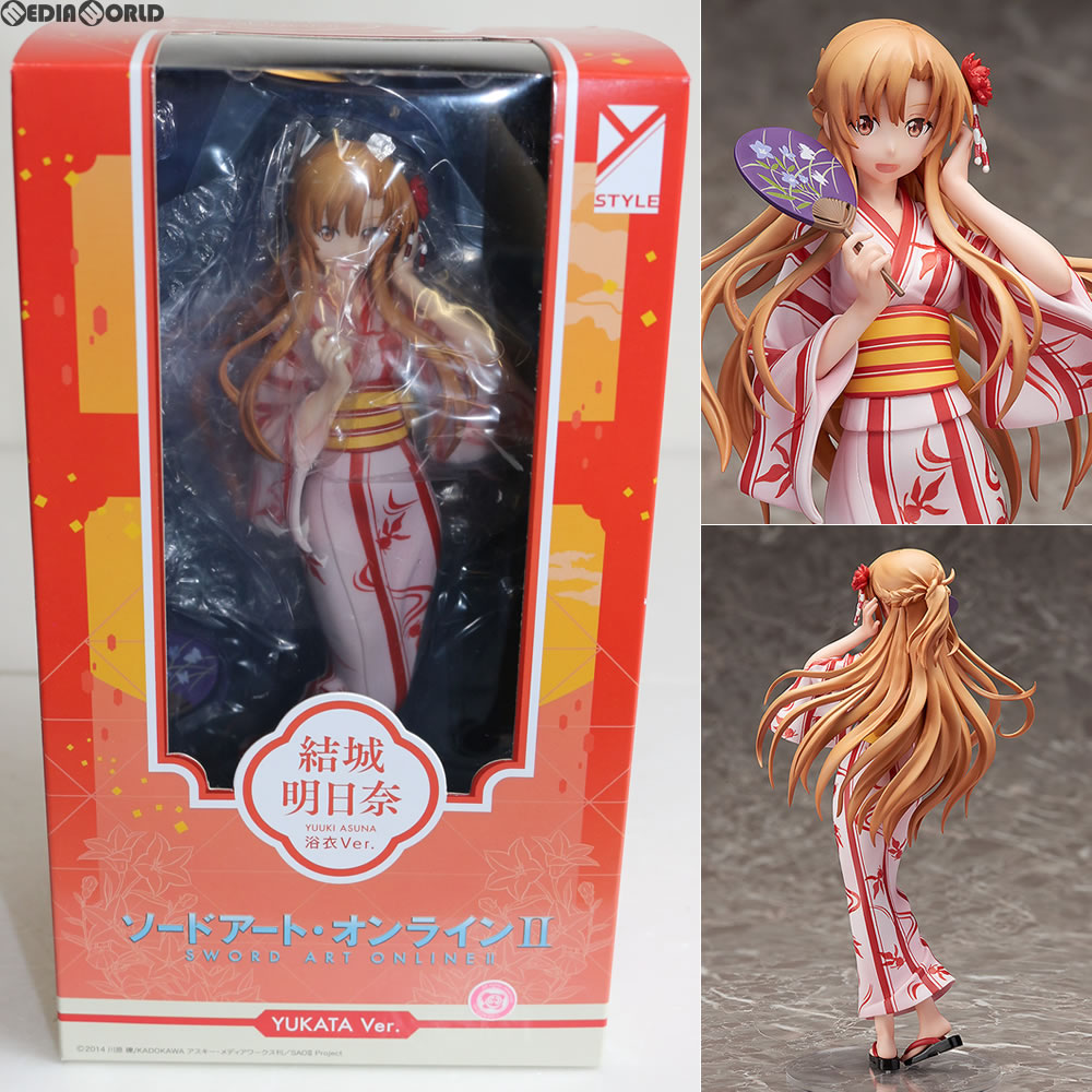 【中古即納】[FIG]結城明日奈(ゆうきあすな) 浴衣Ver. ソードアート・オンラインII 1/8完成品 フィギュア  FREEing(フリーイング)(20170423)