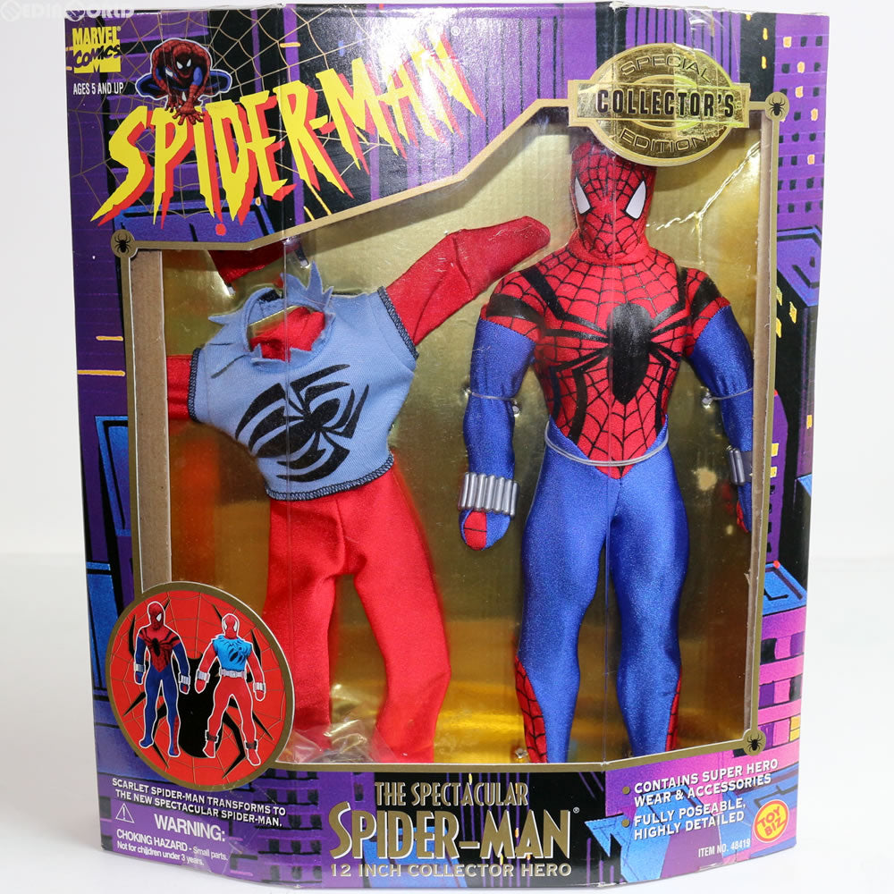 FIG]Spectacular and Scarlet Spider-Man(スパイダーマン) 12inch Collectible フィギュア(48419)  ToyBiz(トイビズ)