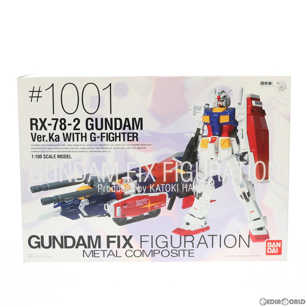 FIG]GUNDAM FIX FIGURATION METAL COMPOSITE #1001 RX-78Ver.Ka WITH G 