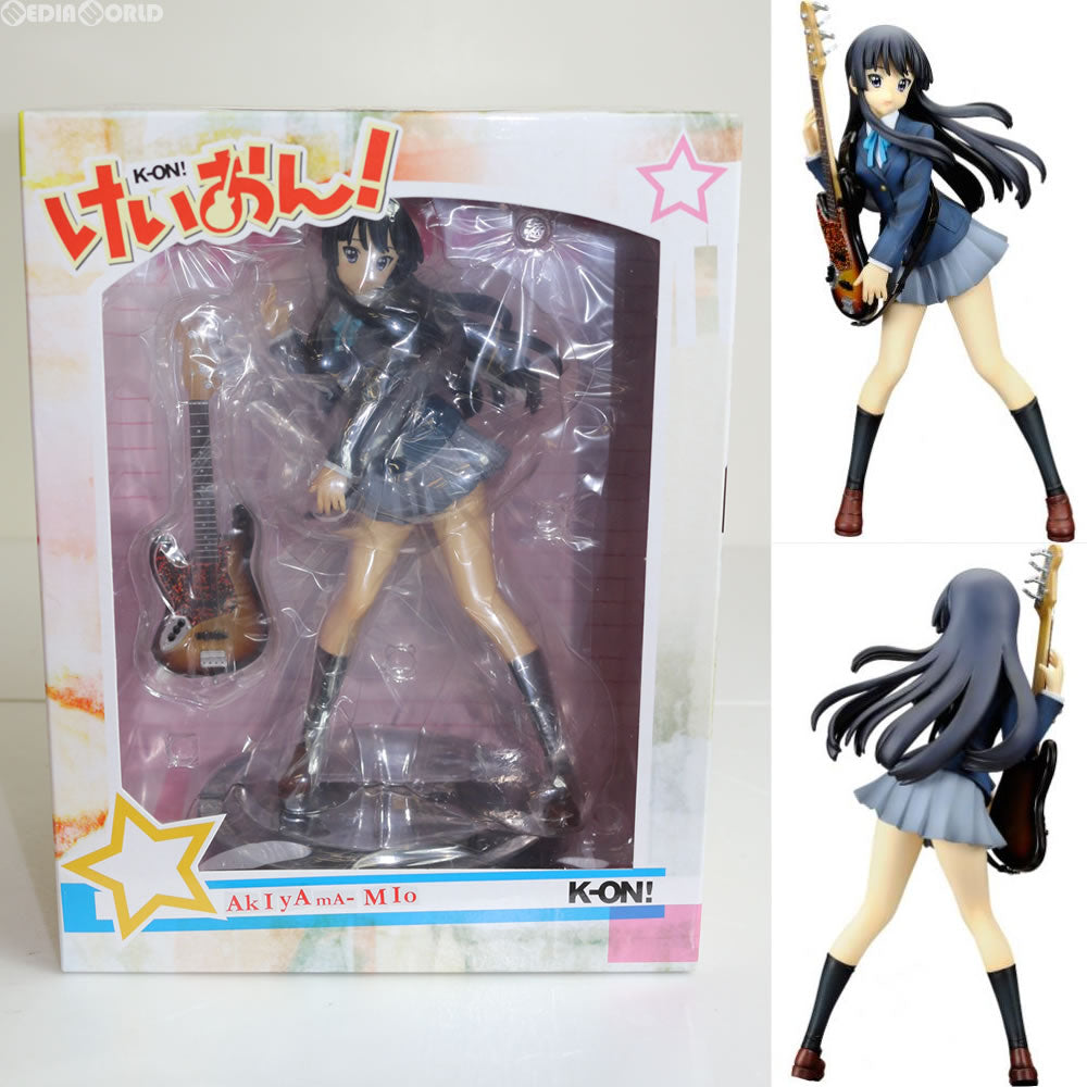 【中古即納】[FIG]秋山澪(あきやまみお) けいおん! 1/6 完成品 フィギュア クレイズ(20120608)