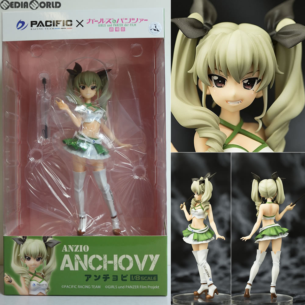 【中古即納】[FIG]ガールズ&パンツァー×PACIFIC アンチョビ 1/8 完成品 フィギュア PULCHRA(プルクラ)(20170430)