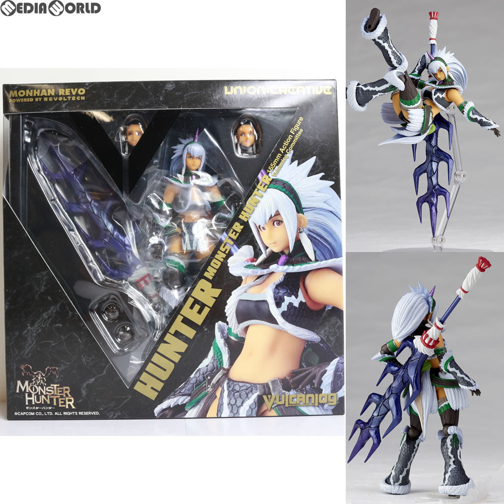 【中古即納】[FIG]Vulcanlog(ヴァルカン-ログ) 021 モンハンリボ ハンター女剣士 キリンUシリーズ モンスターハンター 完成品  フィギュア ユニオンクリエイティブ(20170728)