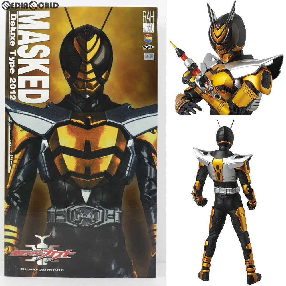 【中古即納】[FIG]リアルアクションヒーローズ No.556 RAH DX 仮面ライダーザビー(ライダーフォーム) 仮面ライダーカブト 完成品  可動フィギュア メディコム・トイ(20120226)