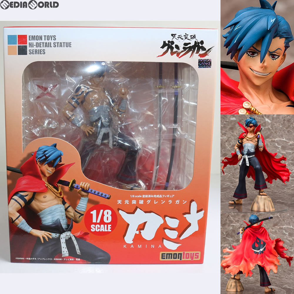 【中古即納】[FIG]カミナ 天元突破グレンラガン 1/8 完成品 フィギュア EMONTOYS(エモントイズ)(20171101)