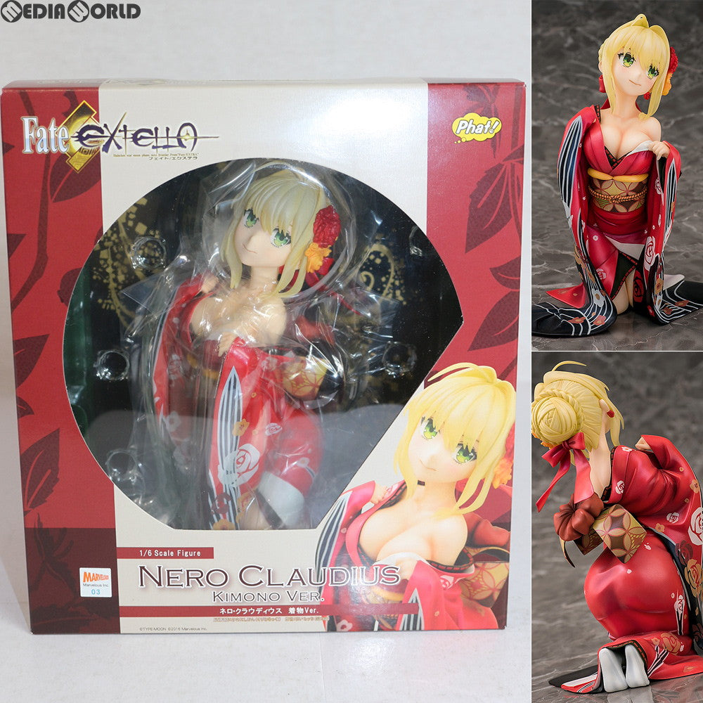 【中古即納】[FIG]ネロ・クラウディウス 着物Ver. Fate/EXTELLA(フェイト/エクステラ) 1/6 完成品 フィギュア  Phat!(ファット・カンパニー)(20180629)