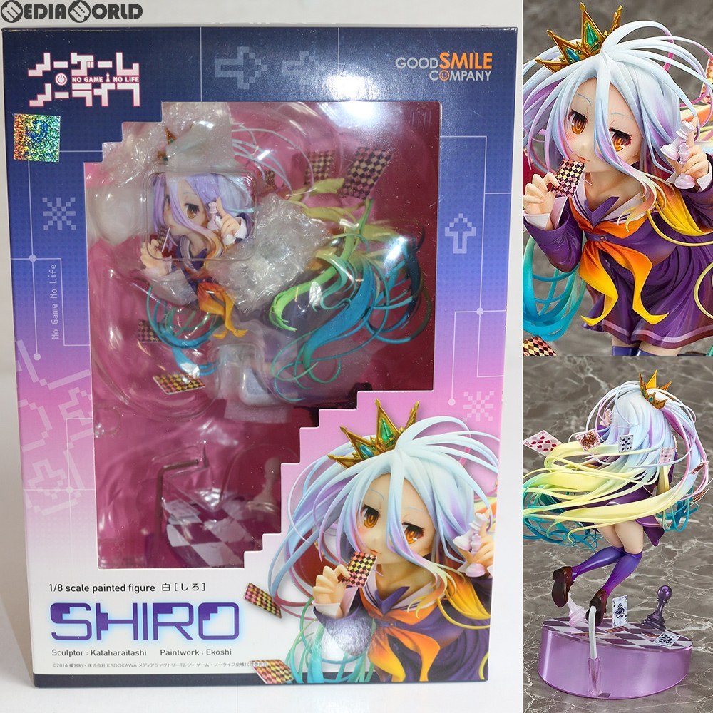 中古即納】[FIG]白(しろ) ノーゲーム・ノーライフ 1/8 完成品