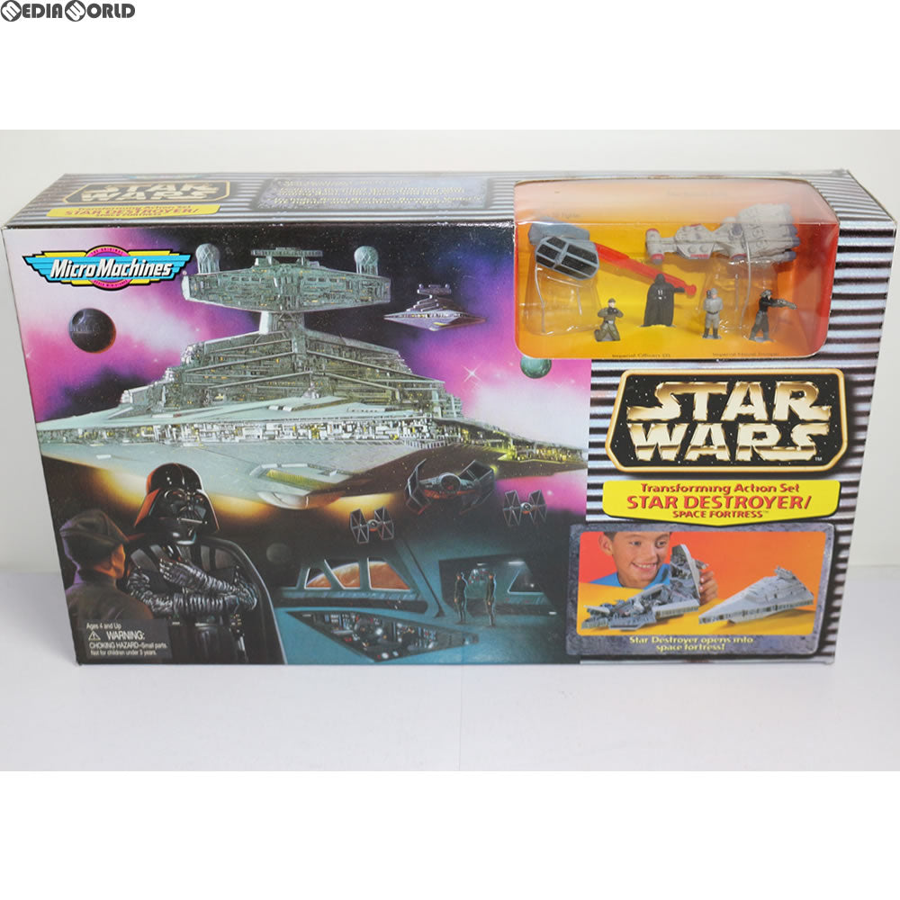 TOY]Micro Machines Transforming Action Set STAR DESTROYER/SPACE FORTRESS(スター・デストロイヤー)  STAR WARS(スター・ウォーズ) 完成トイ(67094) galoob(ガルーブ)