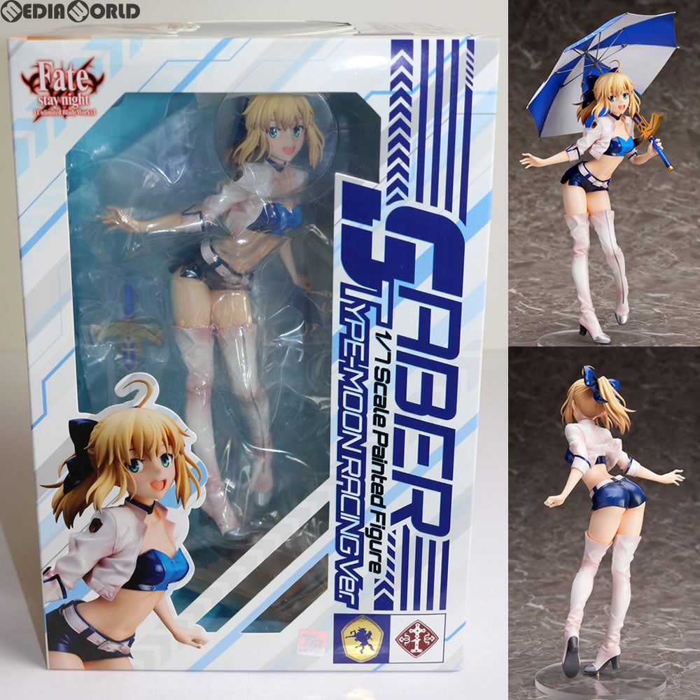 中古即納】[FIG]セイバー TYPE-MOON RACING Ver. Fate/stay night(フェイト/ステイナイト) 1/7 完成品  フィギュア プラスワン