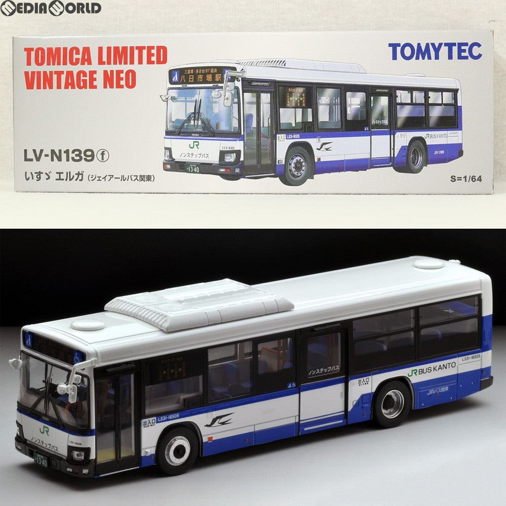 【中古即納】[FIG]トミカリミテッドヴィンテージNEO LV-N139f いすゞ エルガ ジェイアールバス関東 1/64 完成品 ミニカー  トミーテック(20180609)