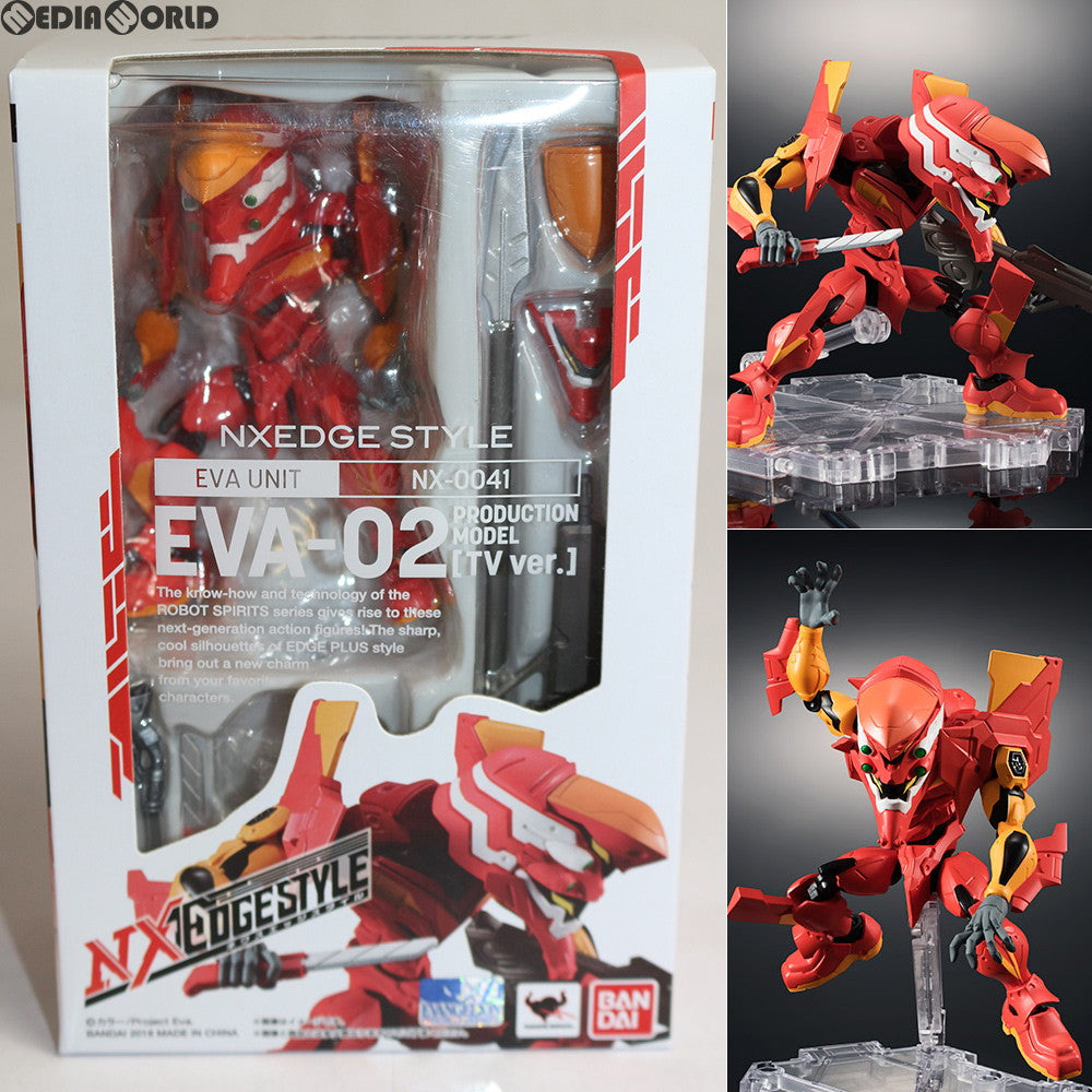 【中古即納】[FIG]ネクスエッジスタイル[EVA UNIT] エヴァンゲリオン弐号機[TV版] 新世紀エヴァンゲリオン 完成品 可動フィギュア  バンダイスピリッツ(20180825)