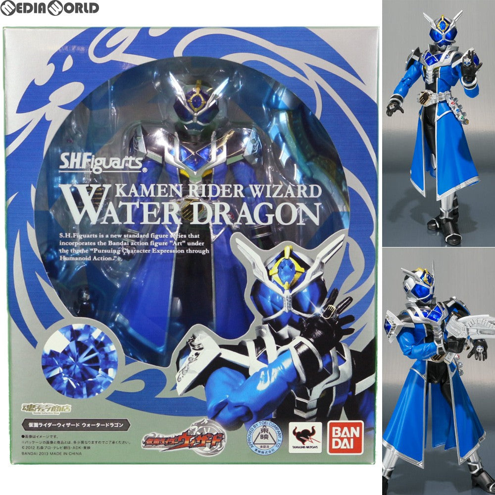 【中古即納】[FIG]魂ウェブ商店限定 S.H.Figuarts(フィギュアーツ) 仮面ライダーウィザード ウォータードラゴン 完成品 可動フィギュア  バンダイ(20130726)