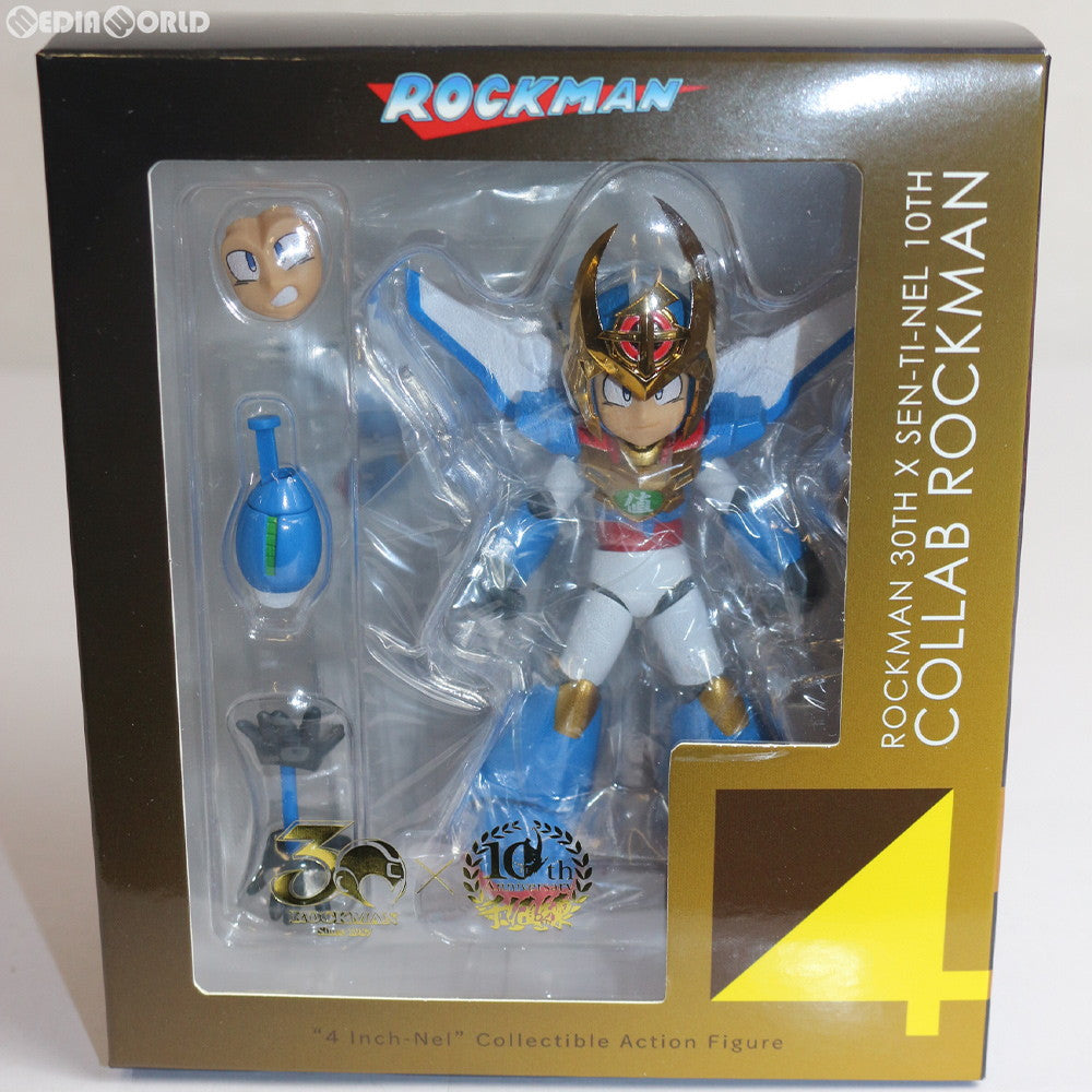 FIG]4インチネル ロックマン30周年×千値練10周年 コラボロックマン 完成品 可動フィギュア 千値練(せんちねる)