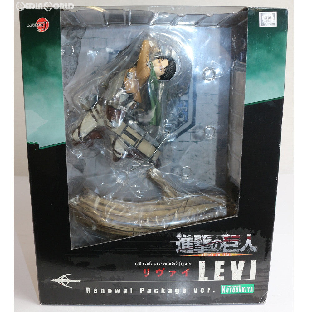 FIG](再販)ARTFX J リヴァイ リニューアルパッケージver. 進撃の巨人 1/8 完成品 フィギュア(PP803) コトブキヤ