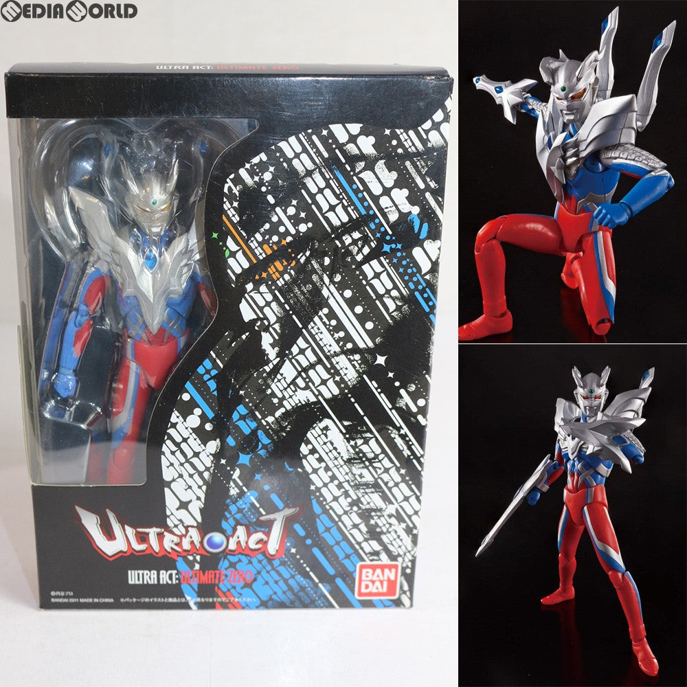 FIG]ULTRA-ACT(ウルトラアクト) ウルティメイトゼロ ウルトラマンゼロ THE MOVIE 超決戦!ベリアル銀河帝国 完成品 可動フィギュア  バンダイ