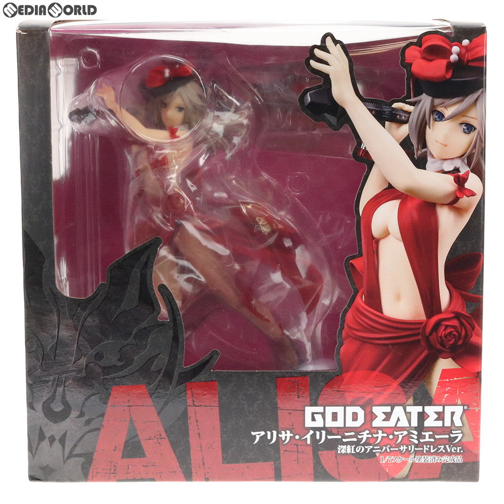 中古即納】[FIG]アリサ・イリーニチナ・アミエーラ 深紅のアニバーサリードレスVer. GOD EATER(ゴッドイーター) 1/7 完成品  フィギュア ソル・インターナショナル