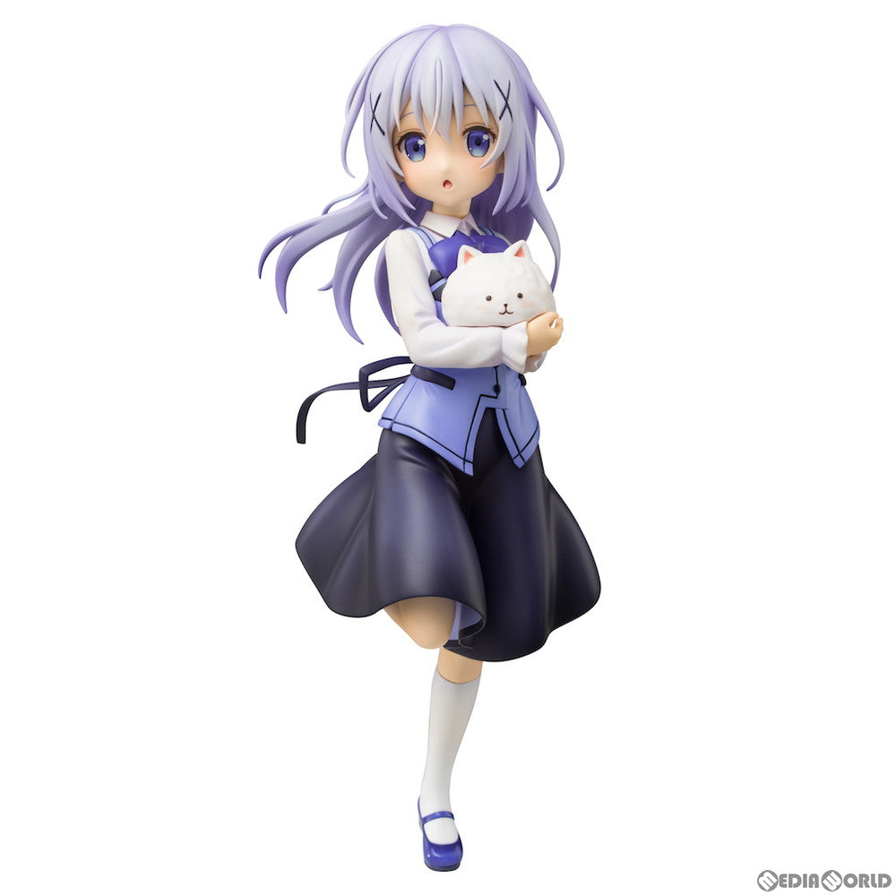 FIG](再販)チノ(Cafe Style) ご注文はうさぎですか？？ 1/7 完成品 フィギュア(PF113) PLUM(プラム)