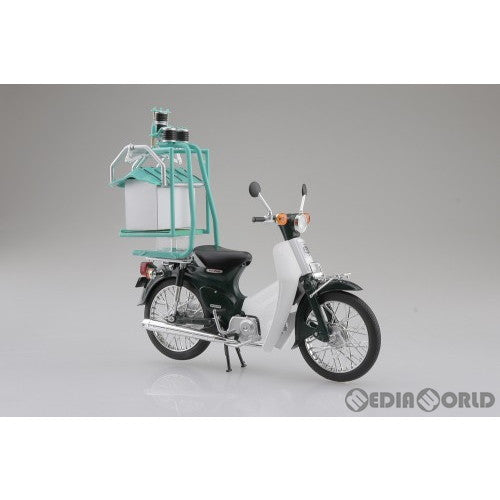 【中古即納】[FIG] 1/12 完成品バイク Honda(ホンダ) スーパーカブ50 出前機付 ミニカー スカイネット(アオシマ)  (20190831)